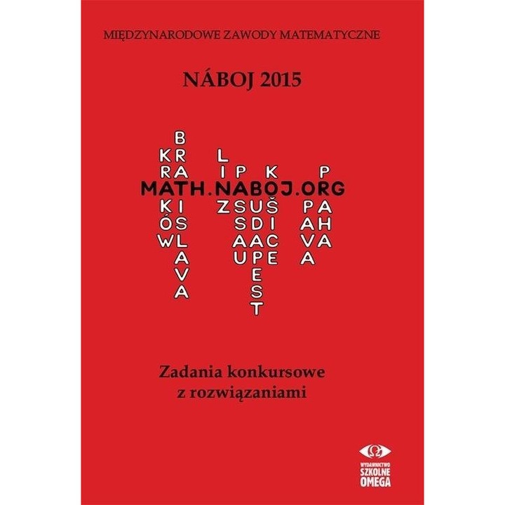 Naboj 2015, matematikai feladatgyűjtemény, többszínű, A4-es formátum