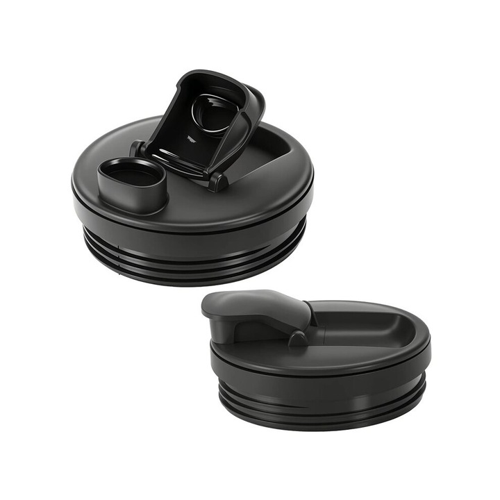 Set 2 capace rezistente pentru blender, negru, 18oz-32oz