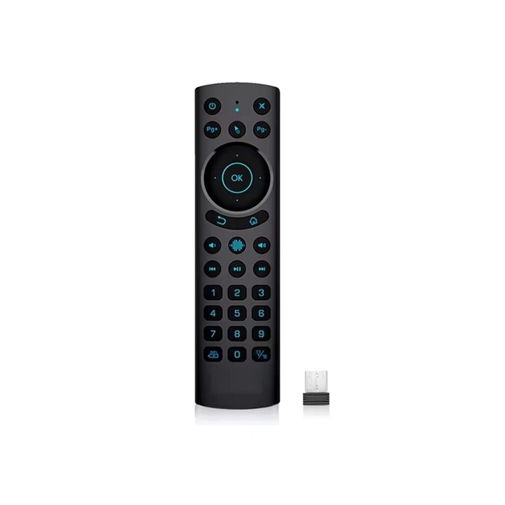 Telecomanda wireless G20S PRO, giroscop, negru