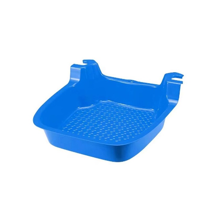 Cada pentru picioare piscina, plastic, 41x41x13cm, alb