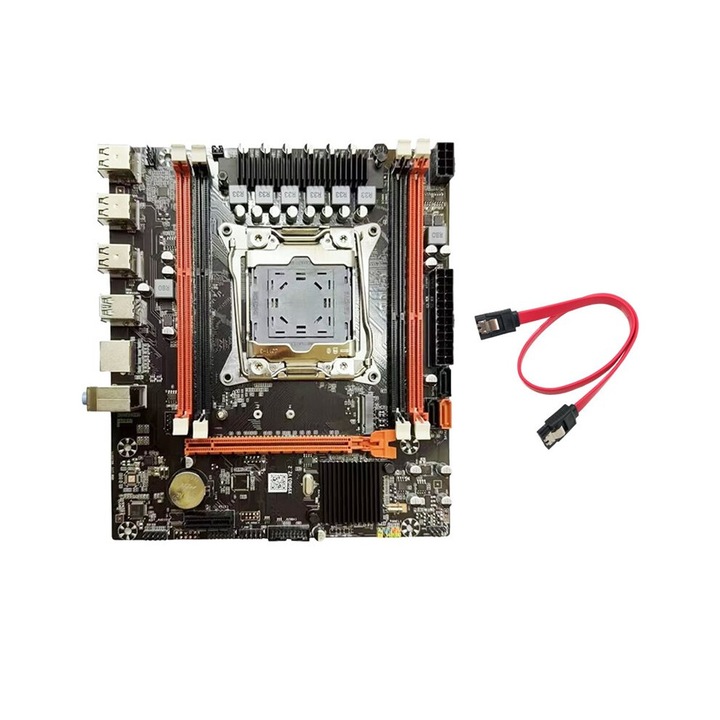 Alaplap X99, B85, 4x DDR3, M.2, LGA2011-V3, fekete