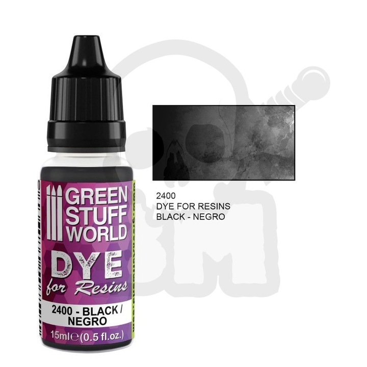 Green Stuff World fekete gyanta színezék 15ml