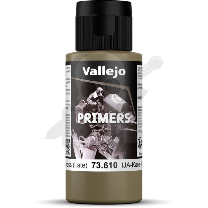 Vallejo Surface Primer akril alapozó IJA-Kare-Kusa-IRO 60ml száraz zöld
