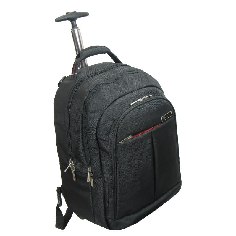 Rucsac laptop Platinet Luckysky City, troler, 15,6", negru, 47x34x18cm