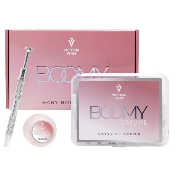 Комплект Baby Boomer Victoria Vynn гел бял 96 гъбички