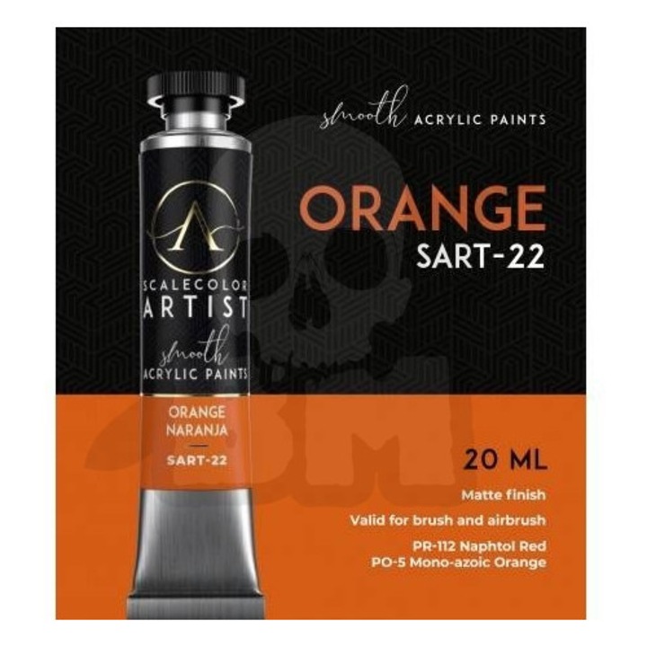 Scale75 Art Orange akrilfesték 20ml matt