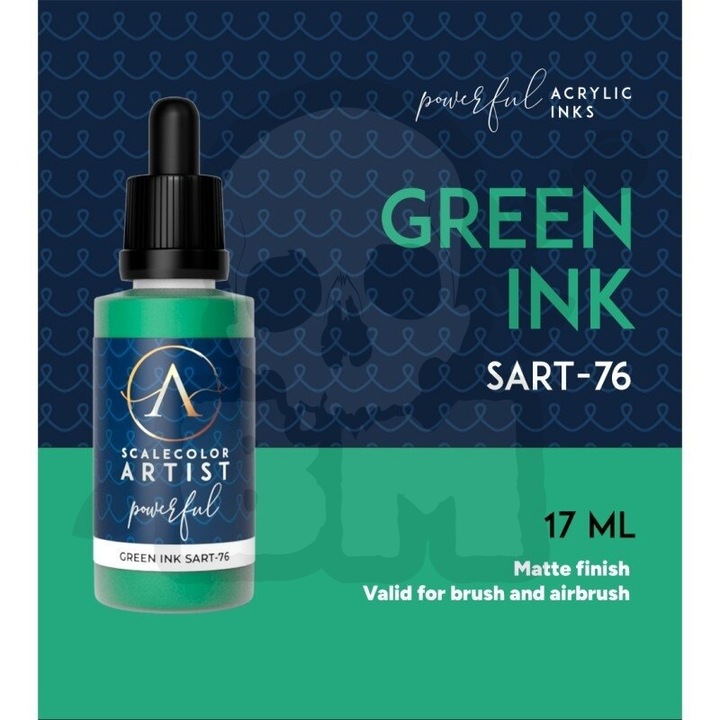 Scale75 Artist Range akrilfesték, zöld, 17ml