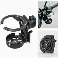 Suport pentru Bidon Bicicleta, Motocicleta, Pliabil, Instalare Usoara si Sigura pe Ghidon sau Cadru Compatibil Biciclete de sosea, de munte, Motocicleta, Negru