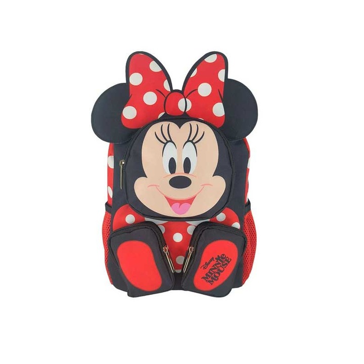 Ghiozdan Disney Minnie Mouse Must Team rosu 24x10x33cm 8L