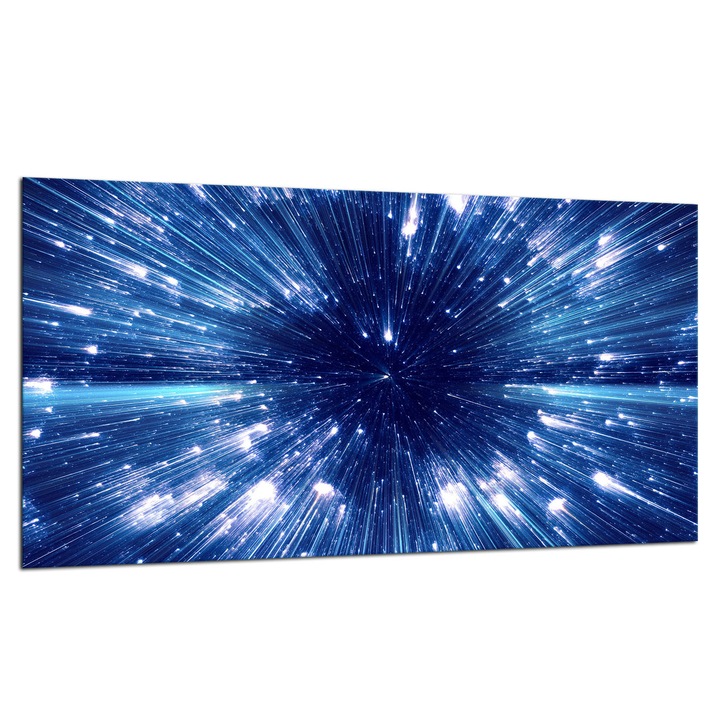 TMK ArtDeko multifunkcionális üveg tűzhelyvédő lap, 90x52cm, színes