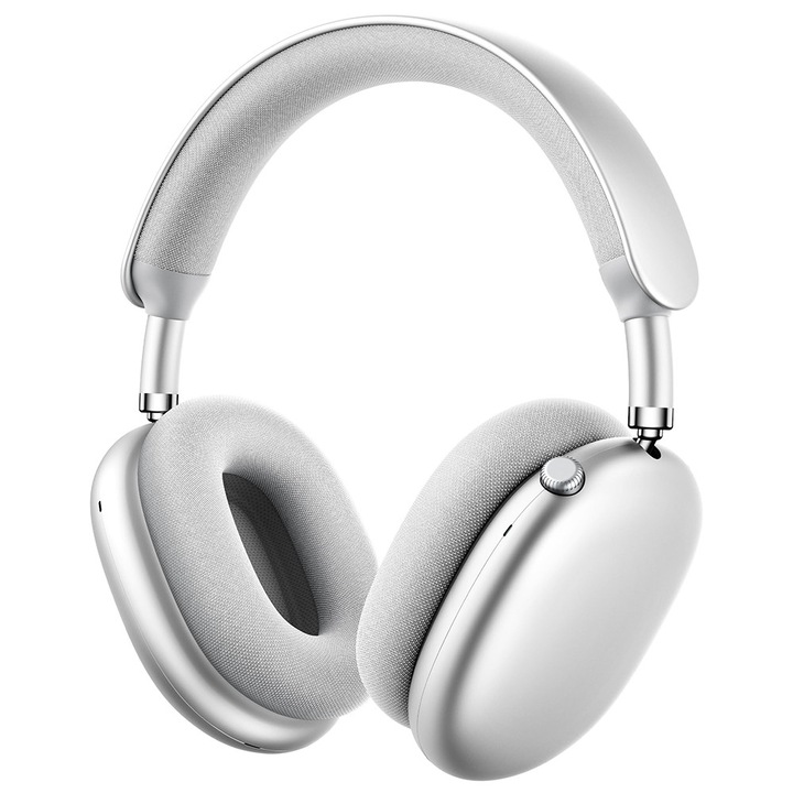 Vezeték nélküli Bluetooth over-ear fejhallgató, Picun F8 Pro, 140 óra lejátszási idő, Bluetooth HIFI ANC -52dB, személyre szabható hangzás, fejkövetés, utazás, iroda