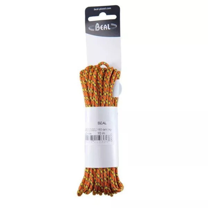 Beal segédzsinór 3mm narancssárga 10m