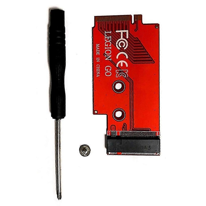 Adaptor NVMe M.2 2242 la 2280, multicolor, 10x3cm