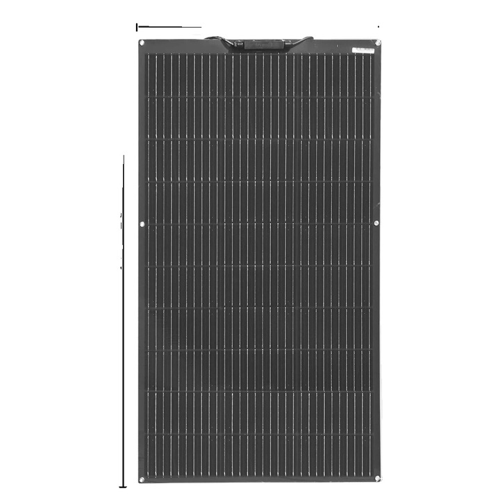 Panou solar monocristalin flexibil 16.5V 100W 0.9m cablu adaptor