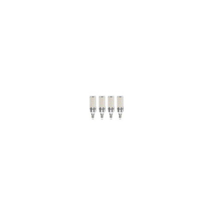 4 db E14 16W 6000K 1600lm hideg fehér LED izzó készlet