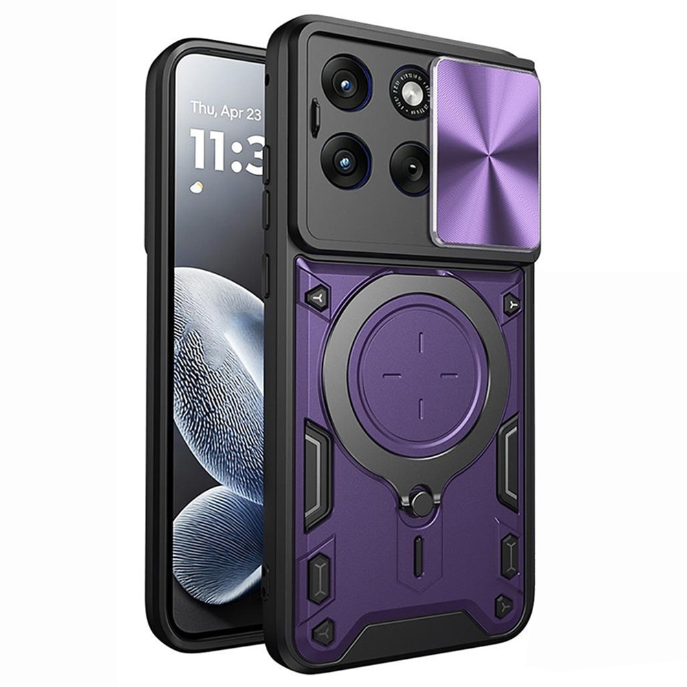Husa pentru Motorola Edge 70 Fusion - Techsuit CamGuard Pro - Purple