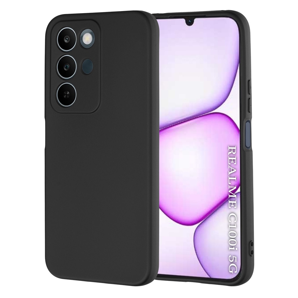 Husa pentru Realme C100 5G - Techsuit SoftFlex - Black