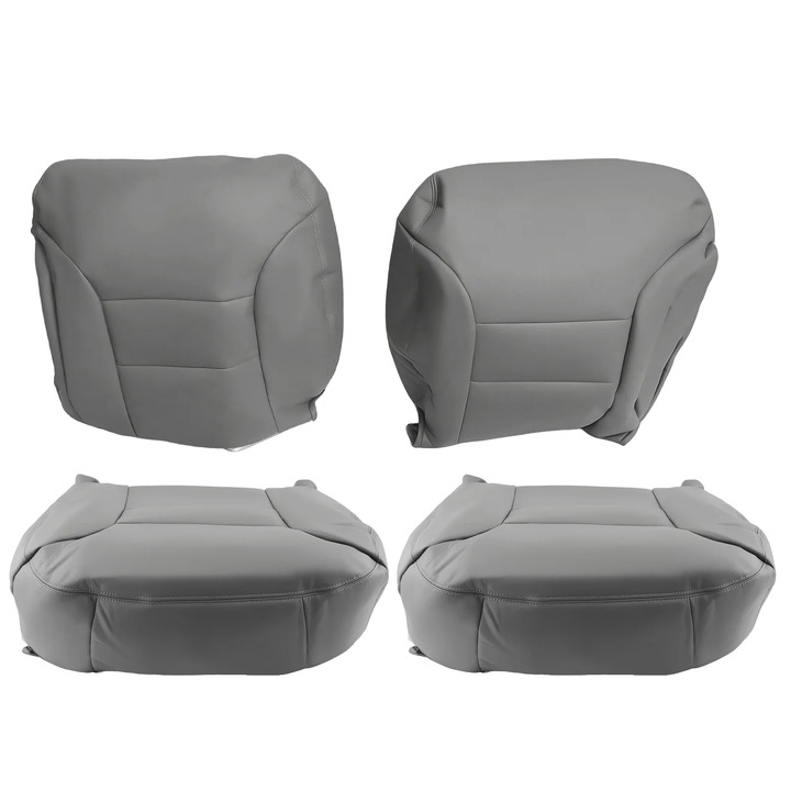 Husa scaun auto, piele artificiala, spuma PE, grosime standard, neagra, 1995-1999