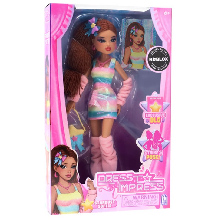 Imbraca-te sa impresionezi, papusa de moda, Stardust softie
