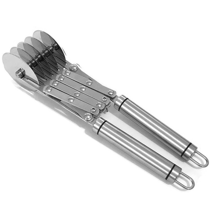 Set feliator aluat, inox, roti multiple, 1 buc