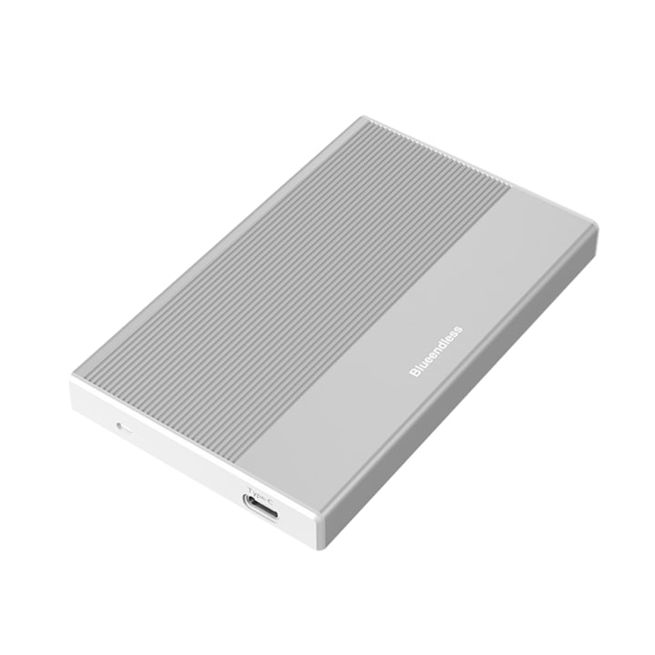 Hard disk extern portabil 6TB 2.5 inch argintiu aluminiu