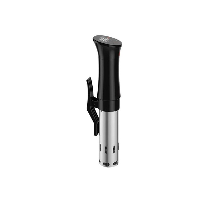 Aparat Sous Vide 1100W, control temperatura precis, clema reglabila, alb, 65x145mm