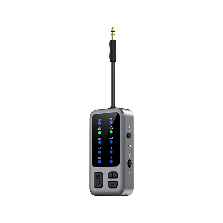 M3 fekete audio adó 71x36x15mm szett