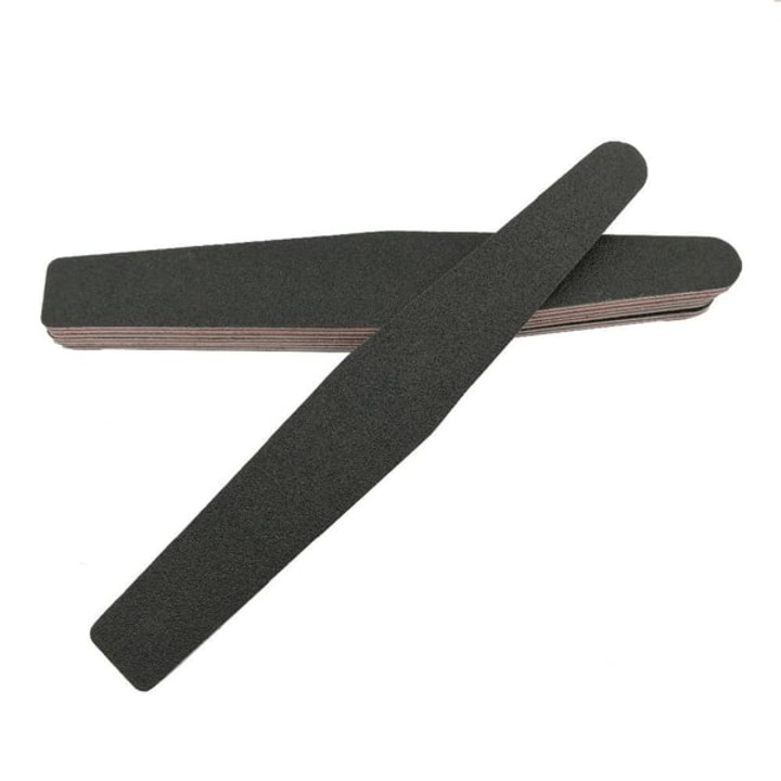 Pile unghii 100/180, set 5 bucati, negru