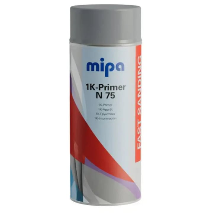 Spray alapozó (grund) autóhoz Mipa N75, Szürke - 400ml