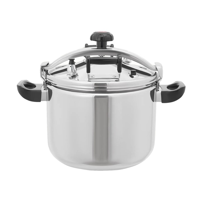 Oala sub presiune, 40L, otel inoxidabil, gri deschis, 40L