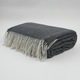 Pled Cozy Blankets 100% lana albastru 170x200cm