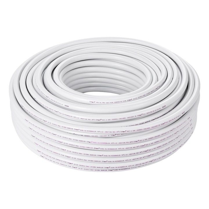 Teava compozita flexibila pentru incalzire in pardoseala 16x2mm 100m