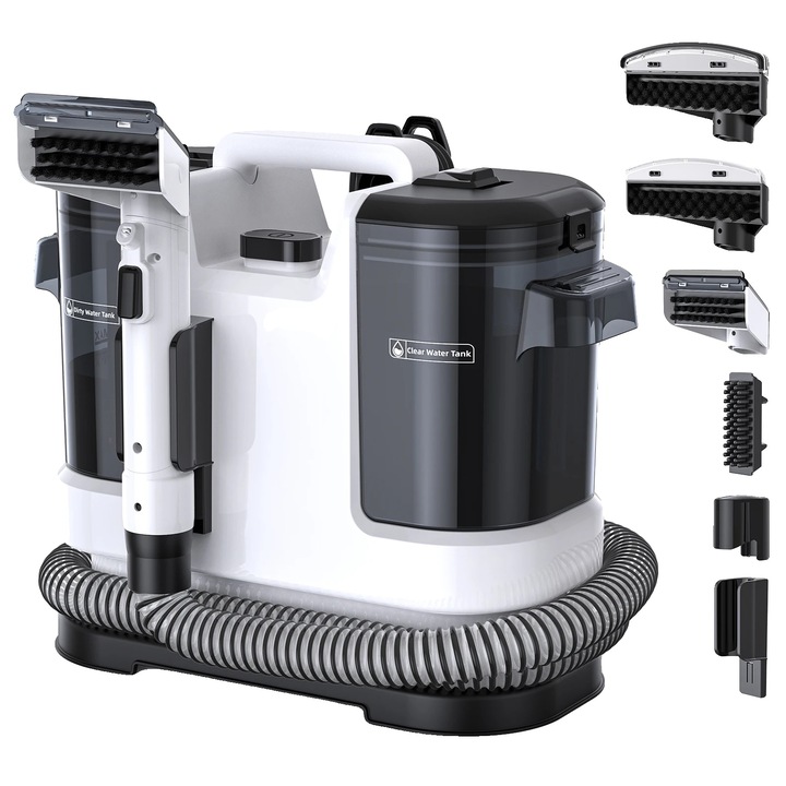 Aspirator portabil, putere mare, fara sac, compact, 15KPa, 3-6kg