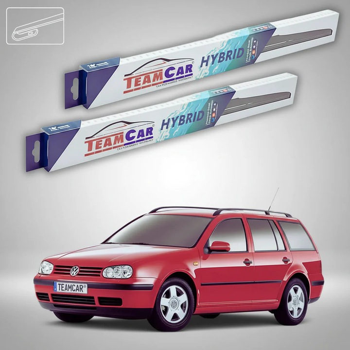 Stergatoare Volkswagen Golf 4 Variant 1999-2002, Set Fata Hibrid – TeamCar®