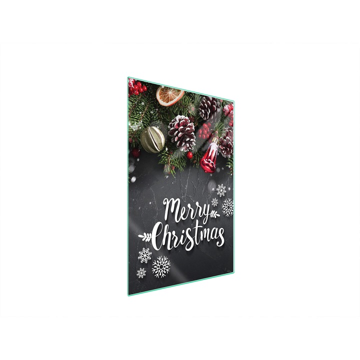 Placa sticla protectie bucatarie TMK ArtDeko multifunctionala 35x52cm colorata