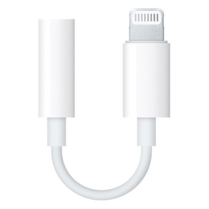 Gigapack adapter kábel, 3.5mm jack aljzat - lightning, mmx62zm/a kompatibilis, fehér, kompatibilis: iPhone 14 Plus / 14 Pro Max / 14 Pro
