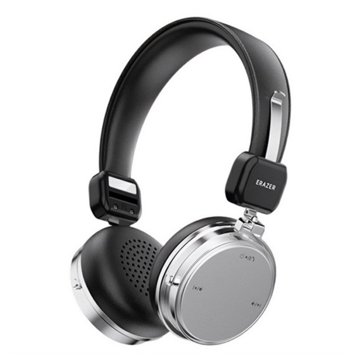 Lenovo erazer r1 bluetooth fejhallgató sztereo, v5.4, mikrofon, zajszűrő, összehajtható, fekete