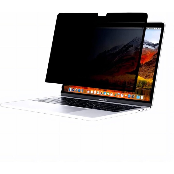 Filtru confidentialitate laptop 19 inch negru anti-glare protectie ochi 409x256mm