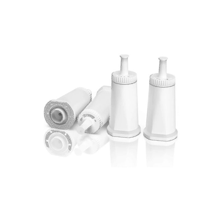 Set 4 filtre apa pentru espressor Sage Barista Express Pro Touch, alb, universal