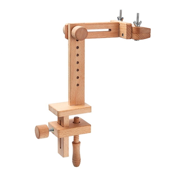 Állítható fa hímzőkeret 40cm multifunkcionális