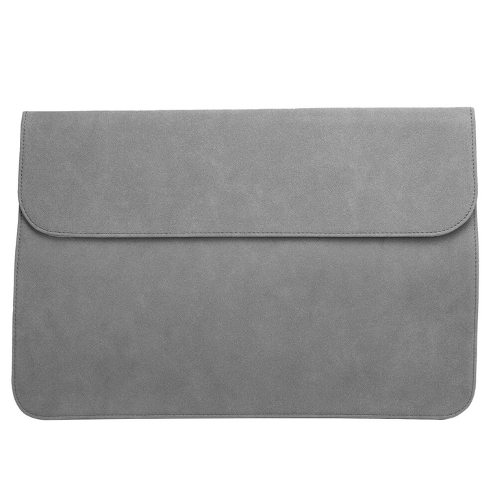 Laptop tok 15.4 inch, vízálló PU bőr, ütésálló sarkok, vékony könnyű, fekete