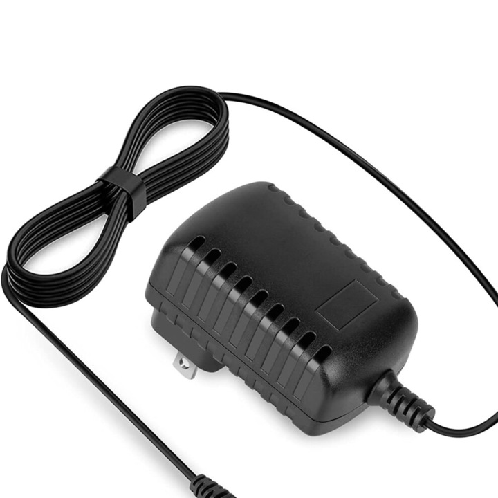 AC/DC tápegység CJ-OB1-K0204-20260626-772, stabil 9V, 100–240V bemenet, kompatibilis a Digitech DOD-250 Overdrive Preamp-pel, fekete