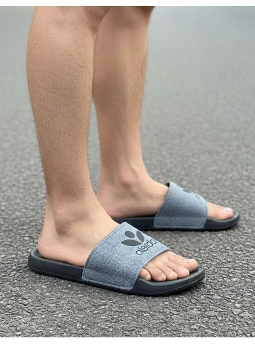 Papuci pentru Barbati, Model Aros, Gri
