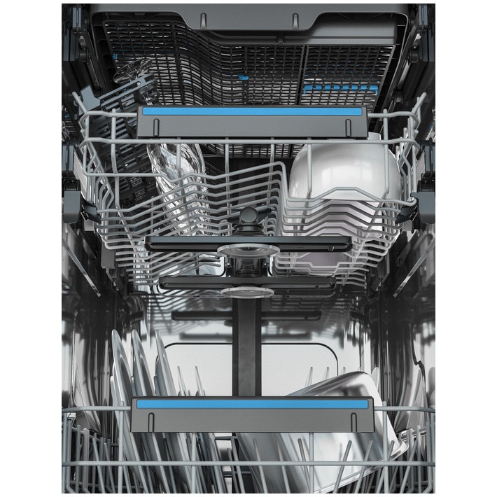 Masina de spalat vase incorporabila Electrolux EEG63430L, Seria 700, 10 seturi, 8 programe, AirDry, InfoLight, Brat SatelliteClean, Motor inverter, Clasa C, 45 cm