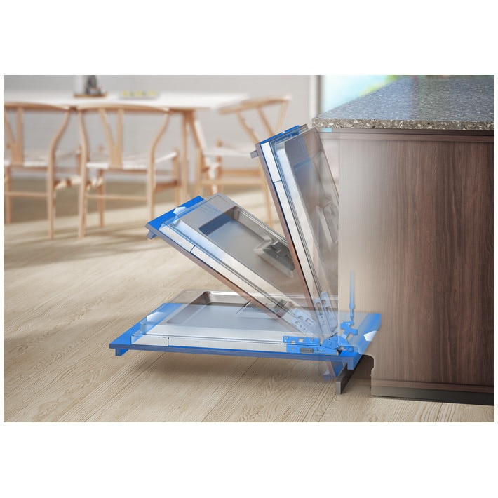 Masina de spalat vase incorporabila Electrolux EEG63430L, Seria 700, 10 seturi, 8 programe, AirDry, InfoLight, Brat SatelliteClean, Motor inverter, Clasa C, 45 cm