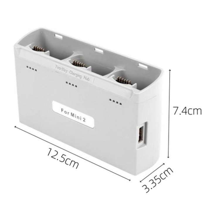 Hub de Incarcare Triplu pentru Baterii Compatibil DJI Mini 2, DJI Mini 2 SE, DJI Mini 4k