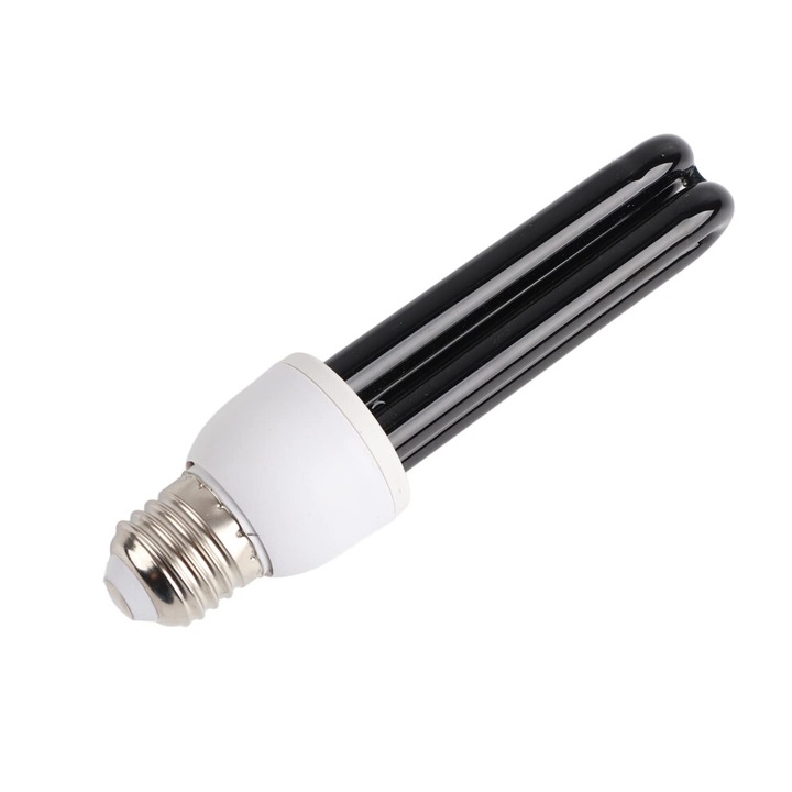 Bec CFL blacklight 15W 463nm negru interior