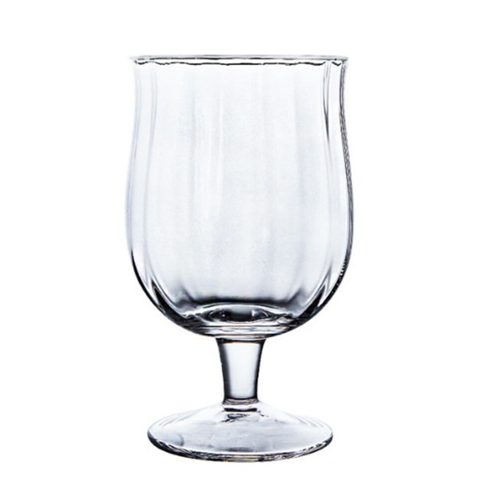 Átlátszó, többfunkciós üvegpohár, 250ml