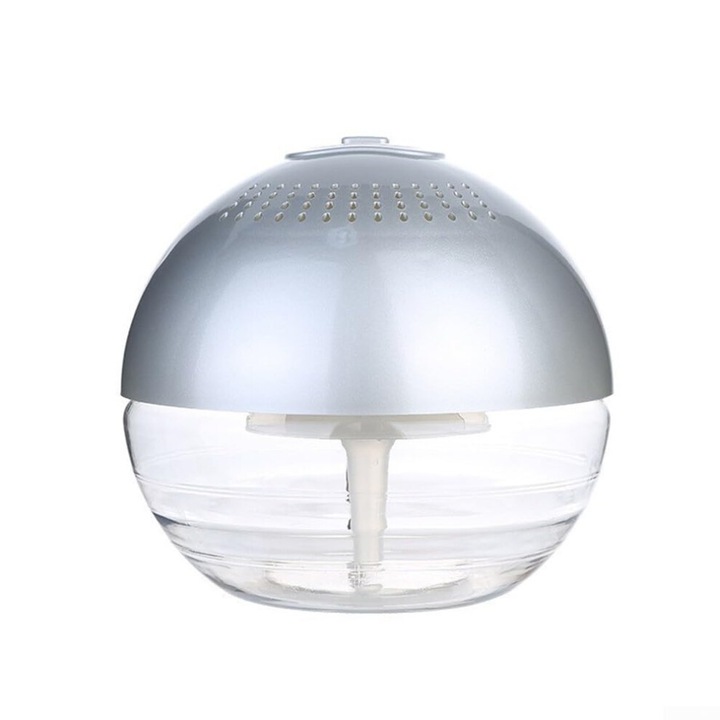 Purificator aer 10W cu lumina ambientala multicolor, 15x15x20cm