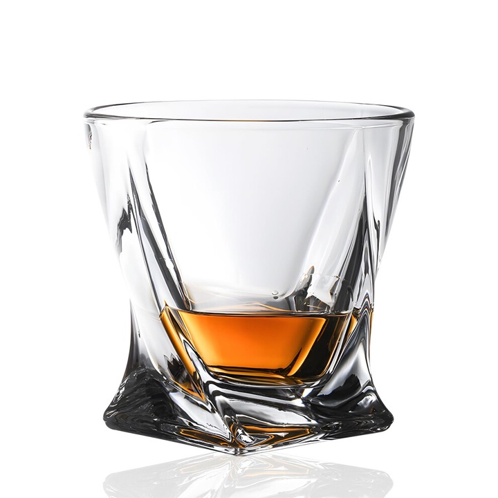 Whisky pohár készlet, kristály, 10oz, átlátszó, 10oz